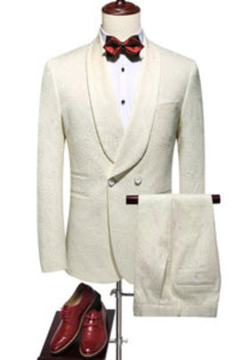 Hommes costumes pour mariage double boutonnage costumes blazer d'honneur marié masculin